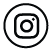 instagram icon with outline