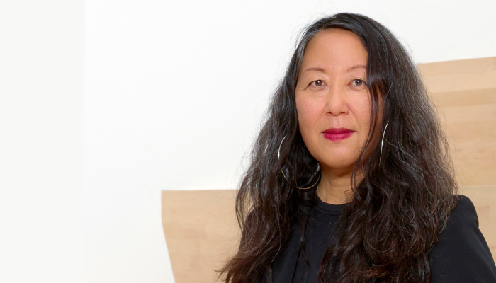 Eungie Joo pictured at center. Portait by Dan Ross