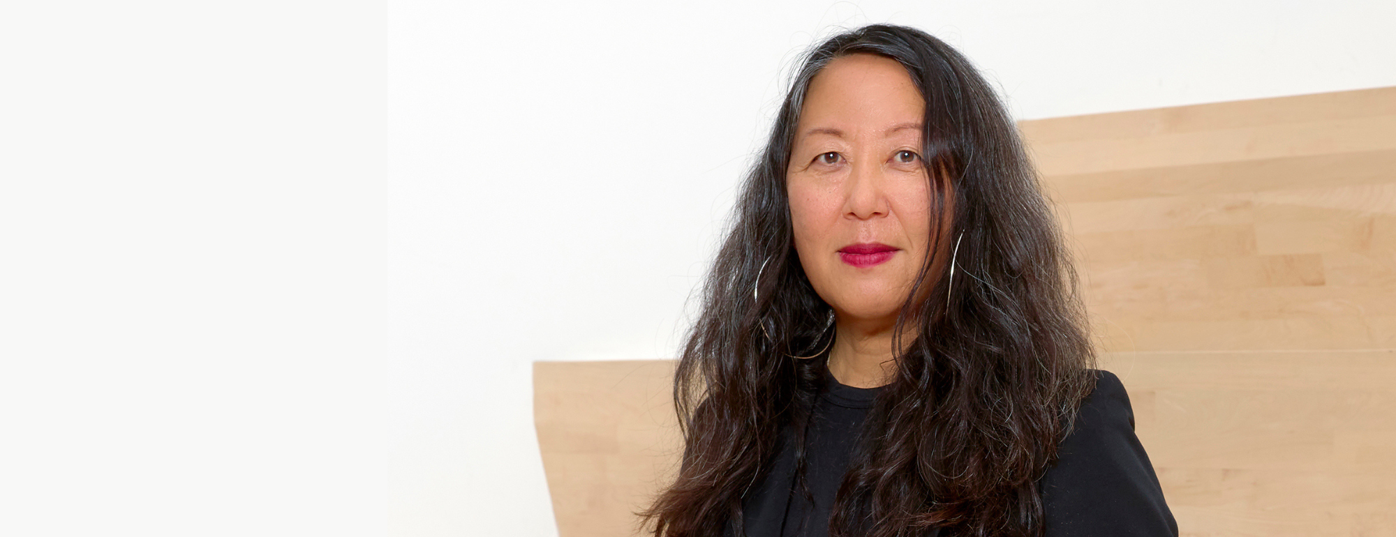 Eungie Joo pictured at center. Portait by Dan Ross