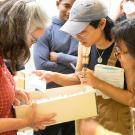 Students in the UC Davis Center for Plant Diversity